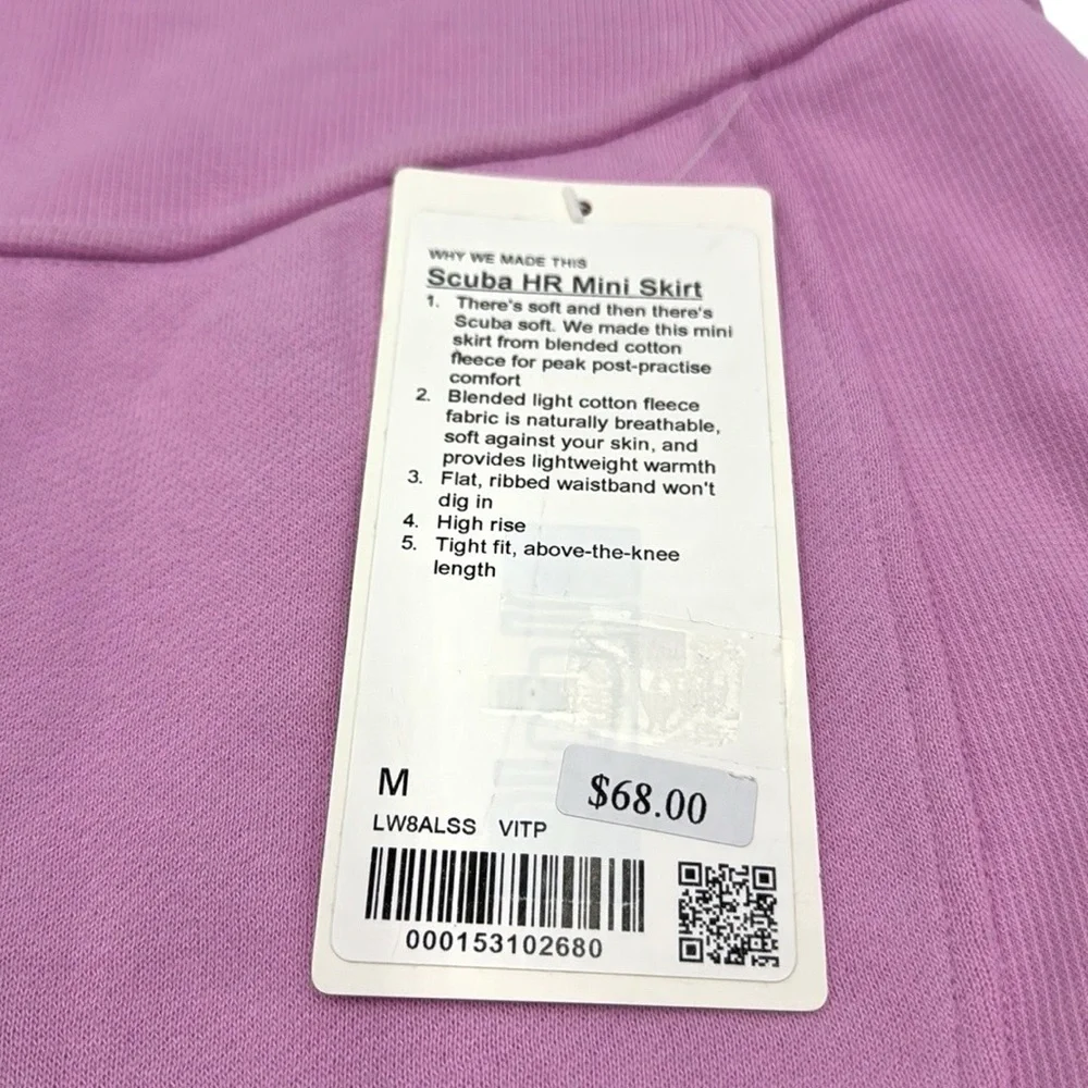 Lululemon Scuba HR Mini Skirt Size Medium - Picture 7 of 11